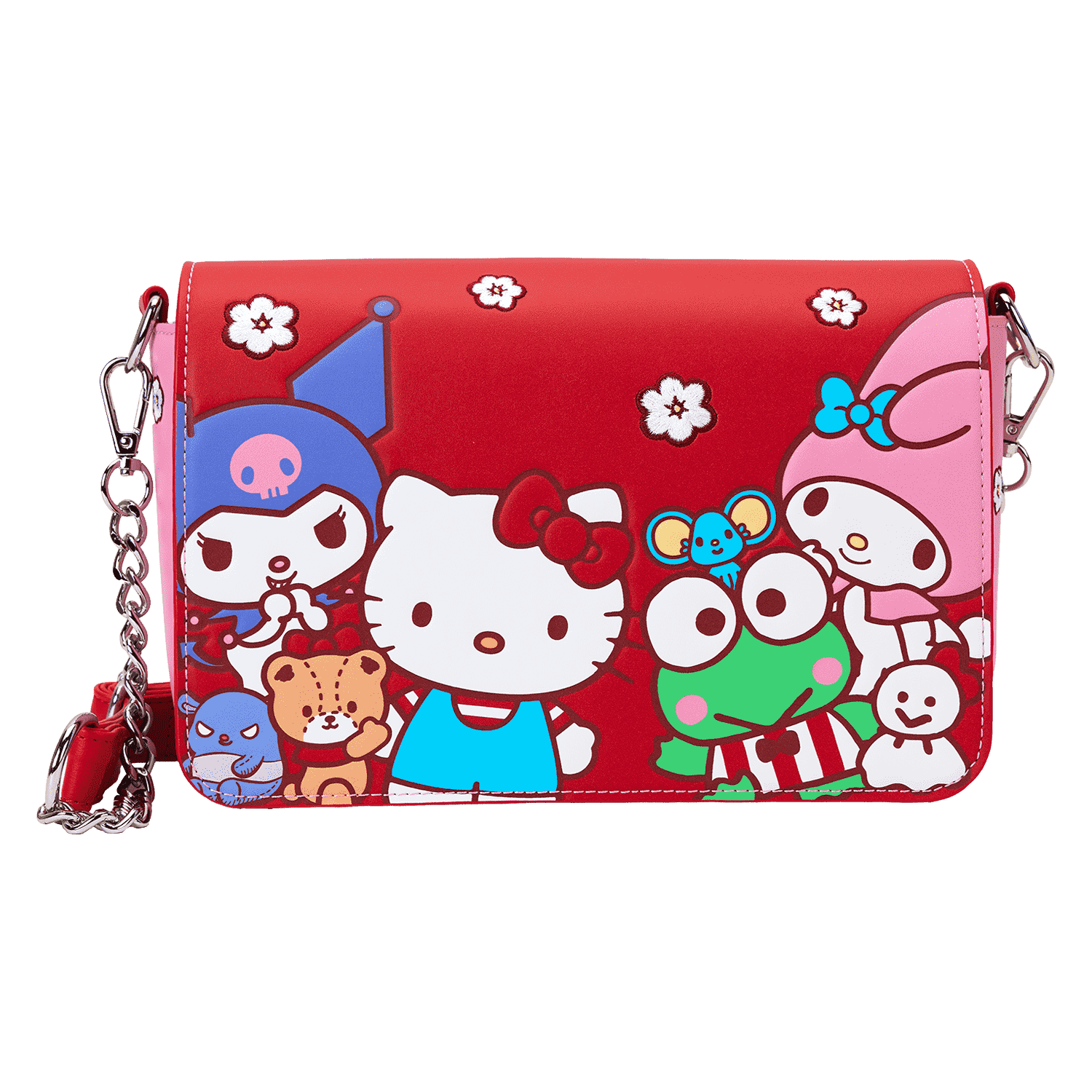 Sanrio Hello Kitty & Friends Color Block Crossbody Bag - Figurine Bags