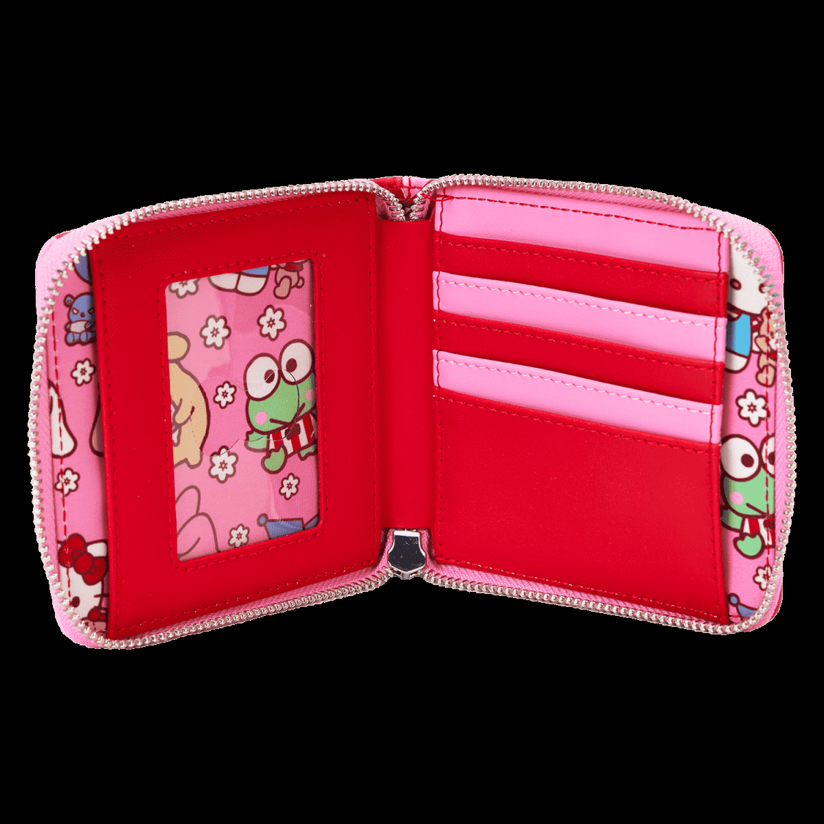 Sanrio Hello Kitty & Friends Color Block Zip Around Wallet - Figurine Wallets Sanrio - vue 8