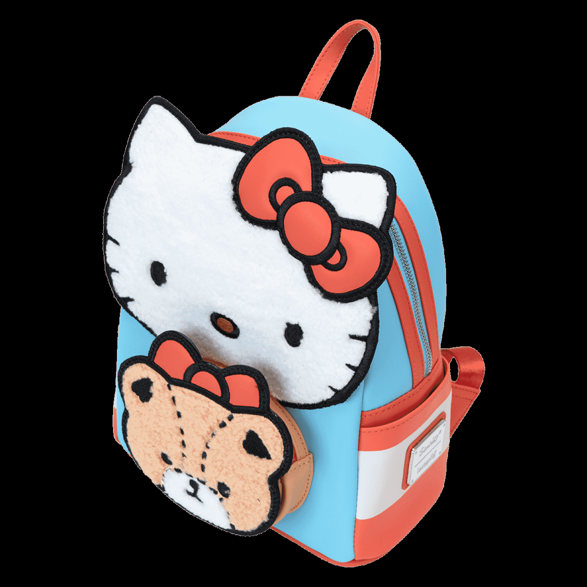 Sanrio Hello Kitty & Tiny Chum Bear Sherpa Mini Backpack - Figurine Bags Sanrio - vue 5