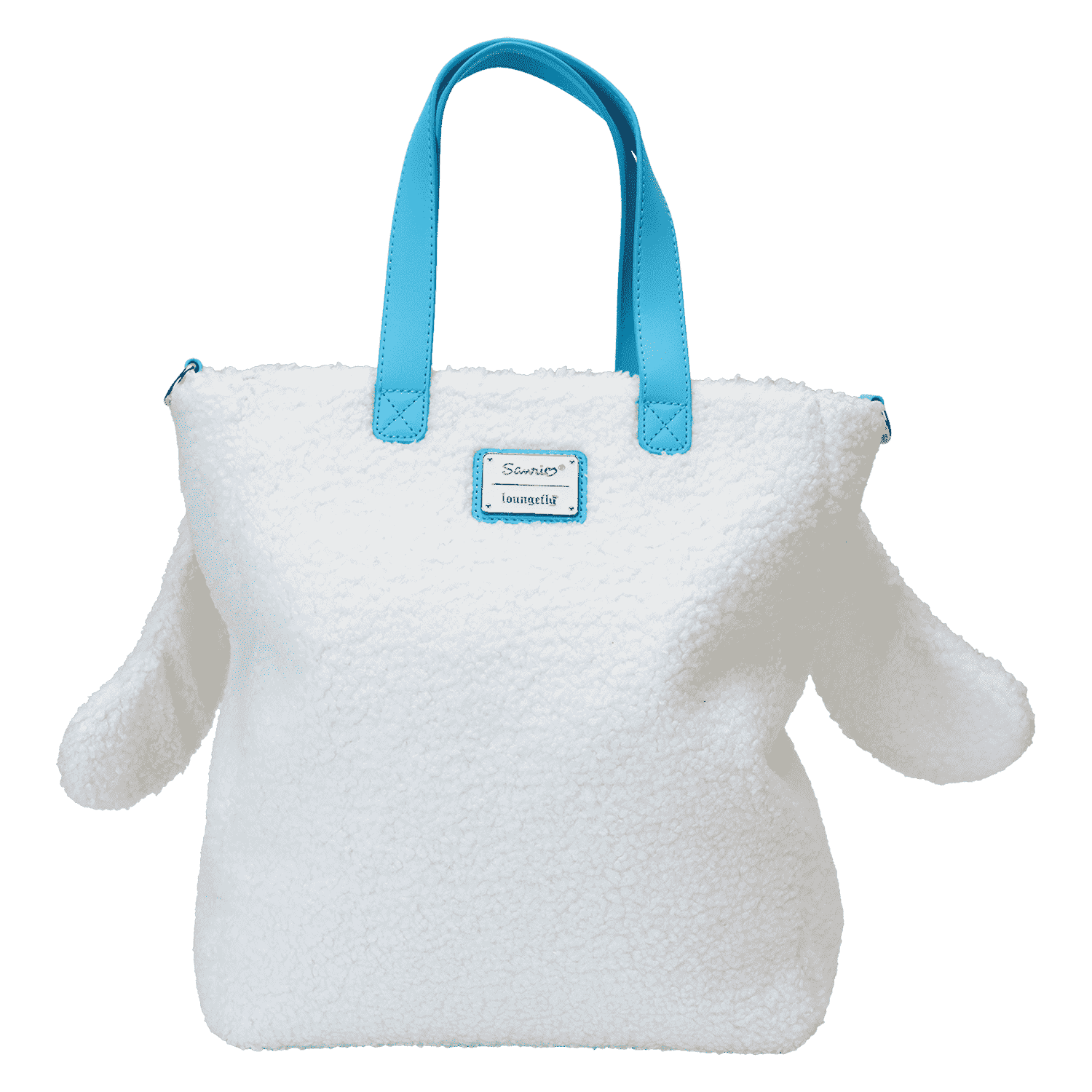 Sanrio Cinnamoroll Cosplay Sherpa Tote Crossbody Bag With Coin Bag - Figurine Bags Sanrio - vue 7