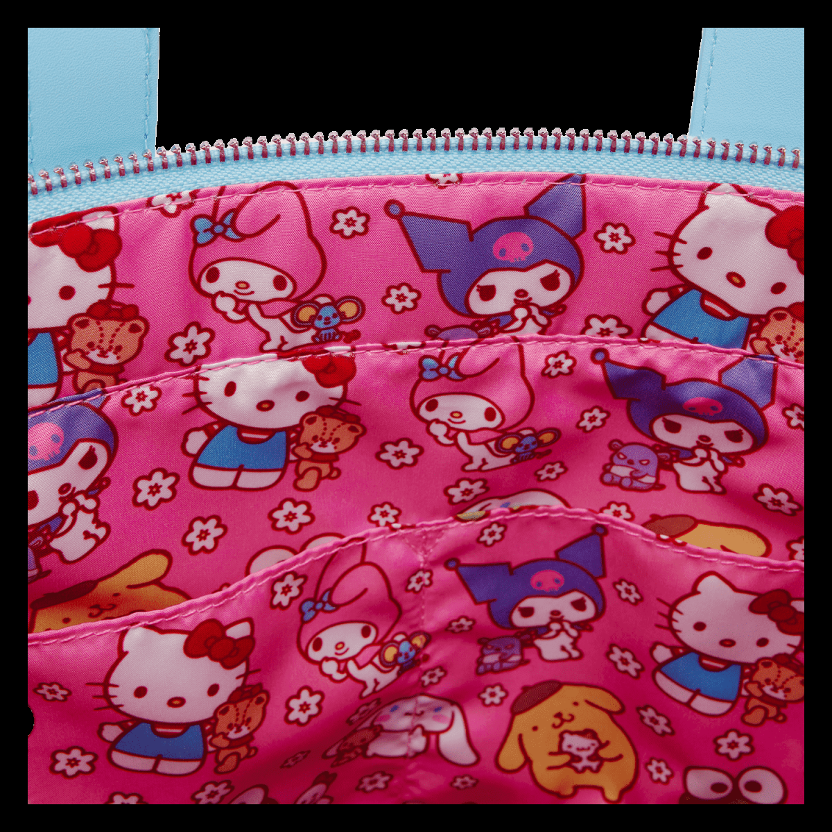 Sanrio Cinnamoroll Cosplay Sherpa Tote Crossbody Bag With Coin Bag - Figurine Bags Sanrio - vue 12