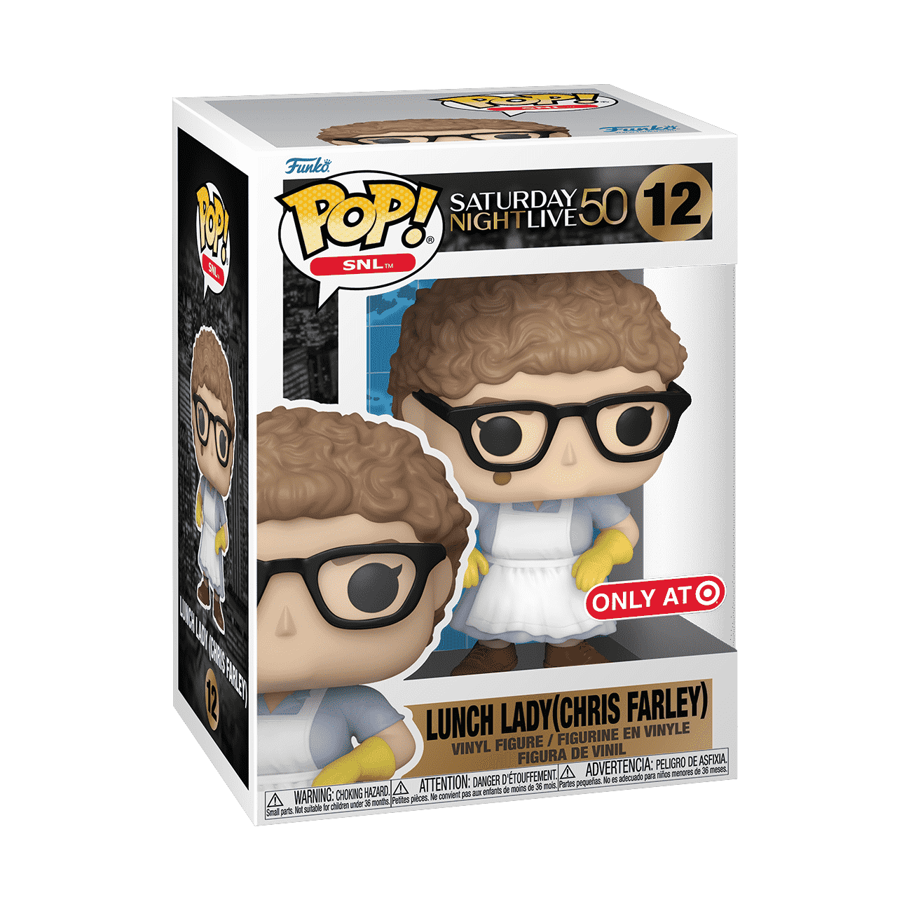 Pop! Lunch Lady (Chris Farley) - Figurine Pop! Saturday Night Live - vue 2