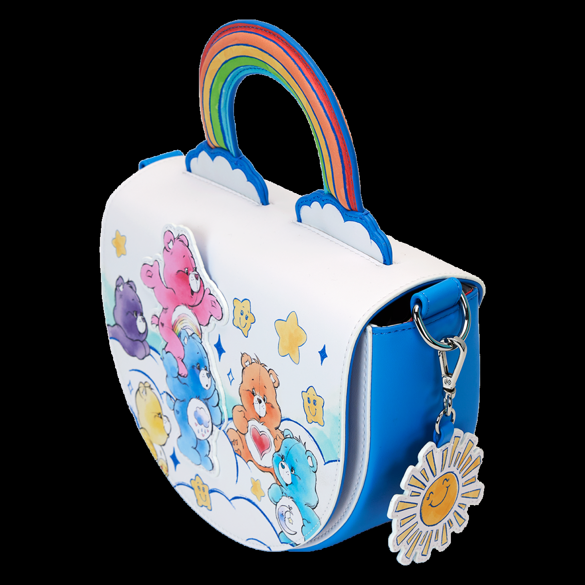 Care Bears Care-A-Lot Rainbow Handle Crossbody Bag - Figurine Bags Care Bears - vue 4