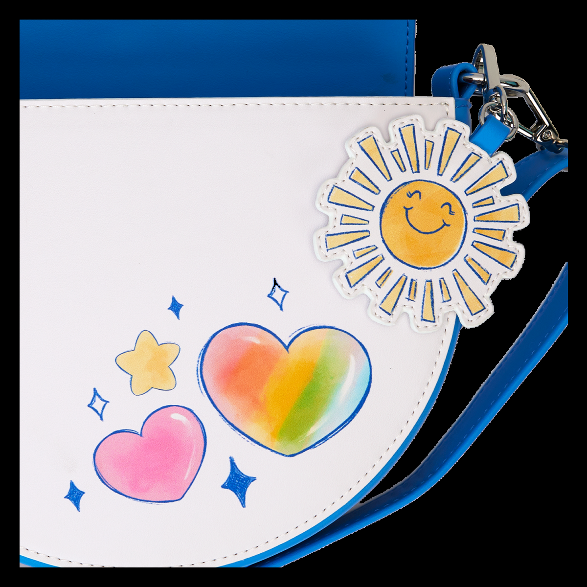 Care Bears Care-A-Lot Rainbow Handle Crossbody Bag - Figurine Bags Care Bears - vue 6