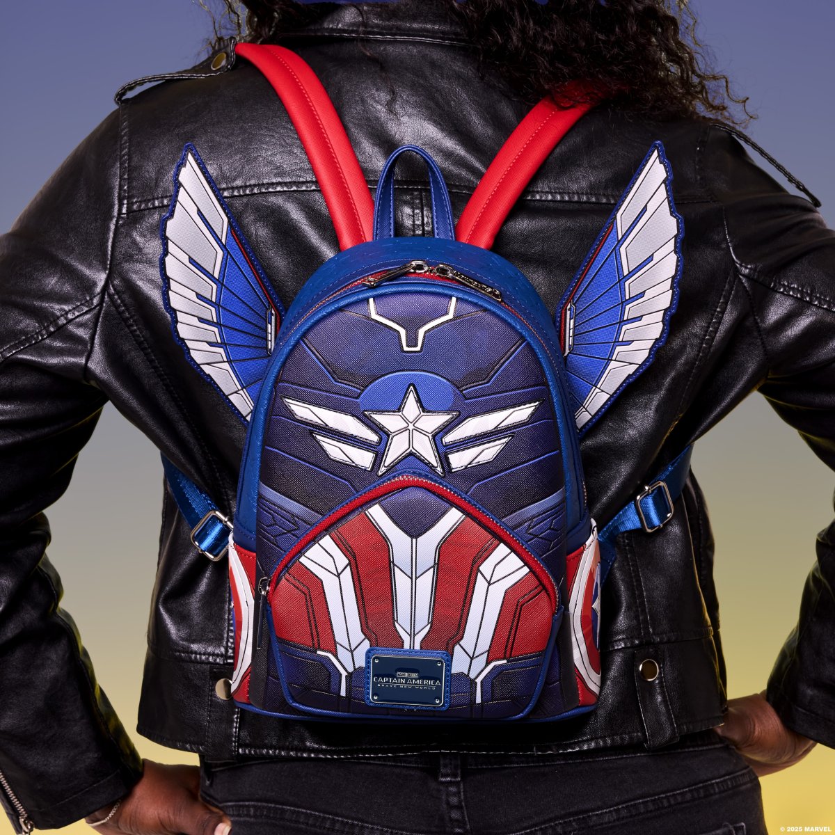 Captain America: Brave New World Cosplay Mini Backpack - Figurine Bags Marvel - vue 2