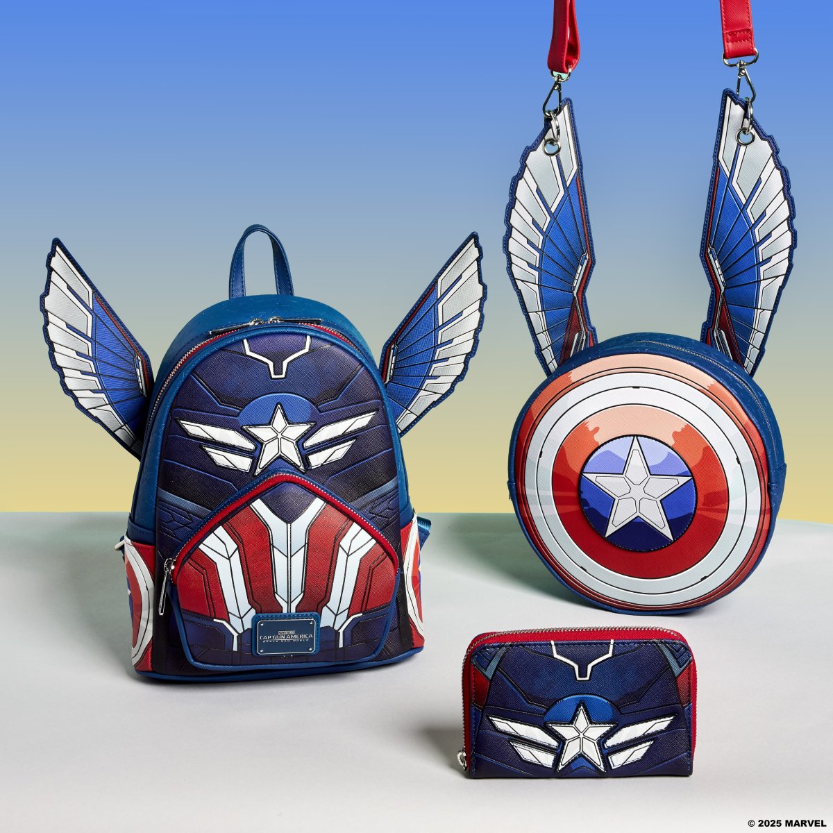 Captain America: Brave New World Shield Crossbody Bag - Figurine Bags Marvel - vue 3