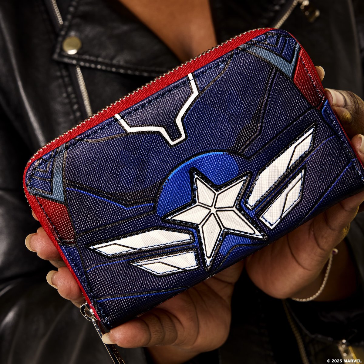 Captain America: Brave New World Cosplay Zip Around Wallet - Figurine Wallets Marvel - vue 2