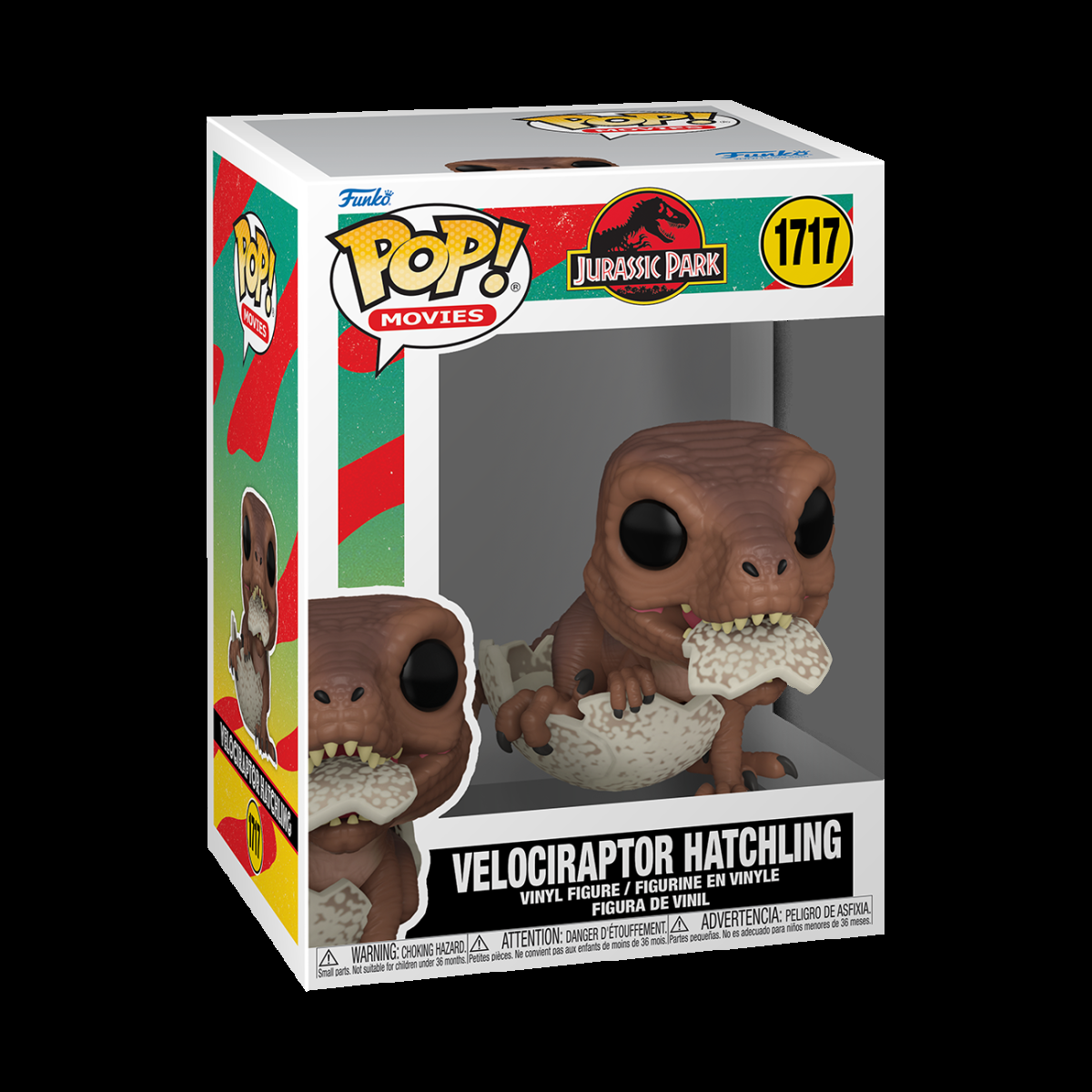 Pop! Velociraptor Hatchling - Figurine Pop! Jurassic Park - vue 2