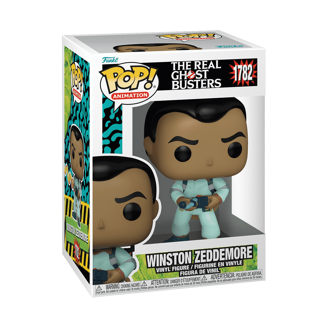 Pop! Winston Zeddemore (The Real Ghostbusters) - Figurine Pop! Ghostbusters - vue 2