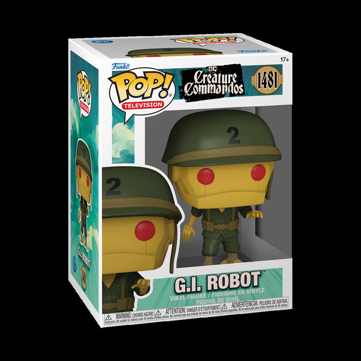 Pop! G.I. Robot - Figurine Pop! DC Comics - vue 2
