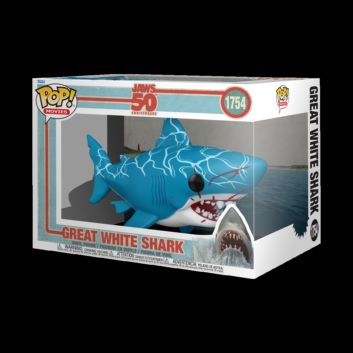 Pop! Super Great White Shark - Figurine Pop! Jaws - vue 2