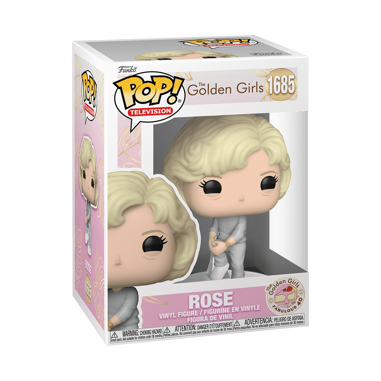 Pop! Rose in Sweatsuit (Fabulous 40) - Figurine Pop! The Golden Girls - vue 2