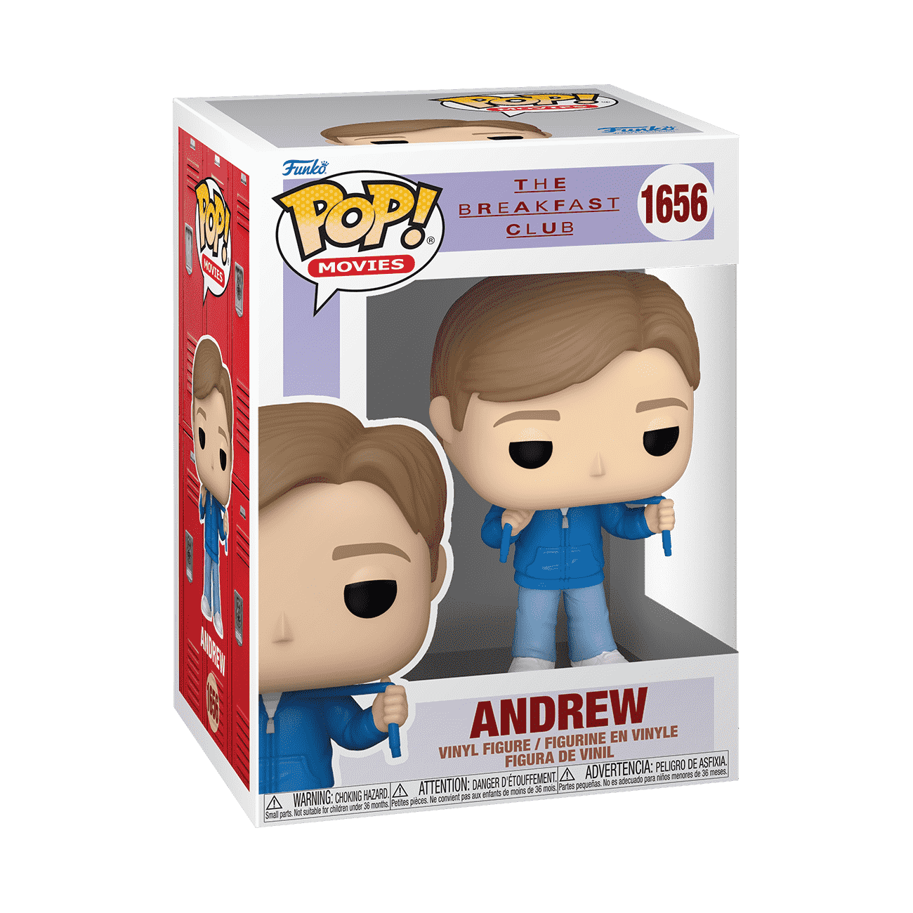 Pop! Andrew Clark - Figurine Pop! Breakfast Club - vue 2