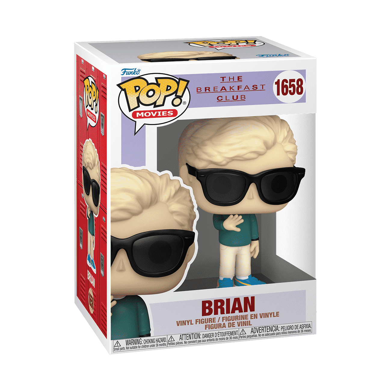 Pop! Brian Johnson - Figurine Pop! Breakfast Club - vue 2
