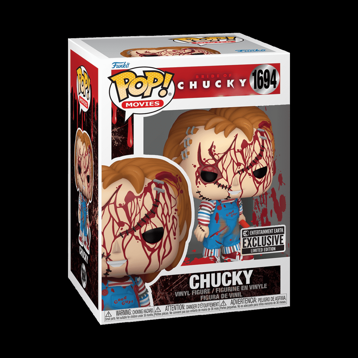 Pop! Chucky (Bloody) - Figurine Pop! Bride of Chucky - vue 2