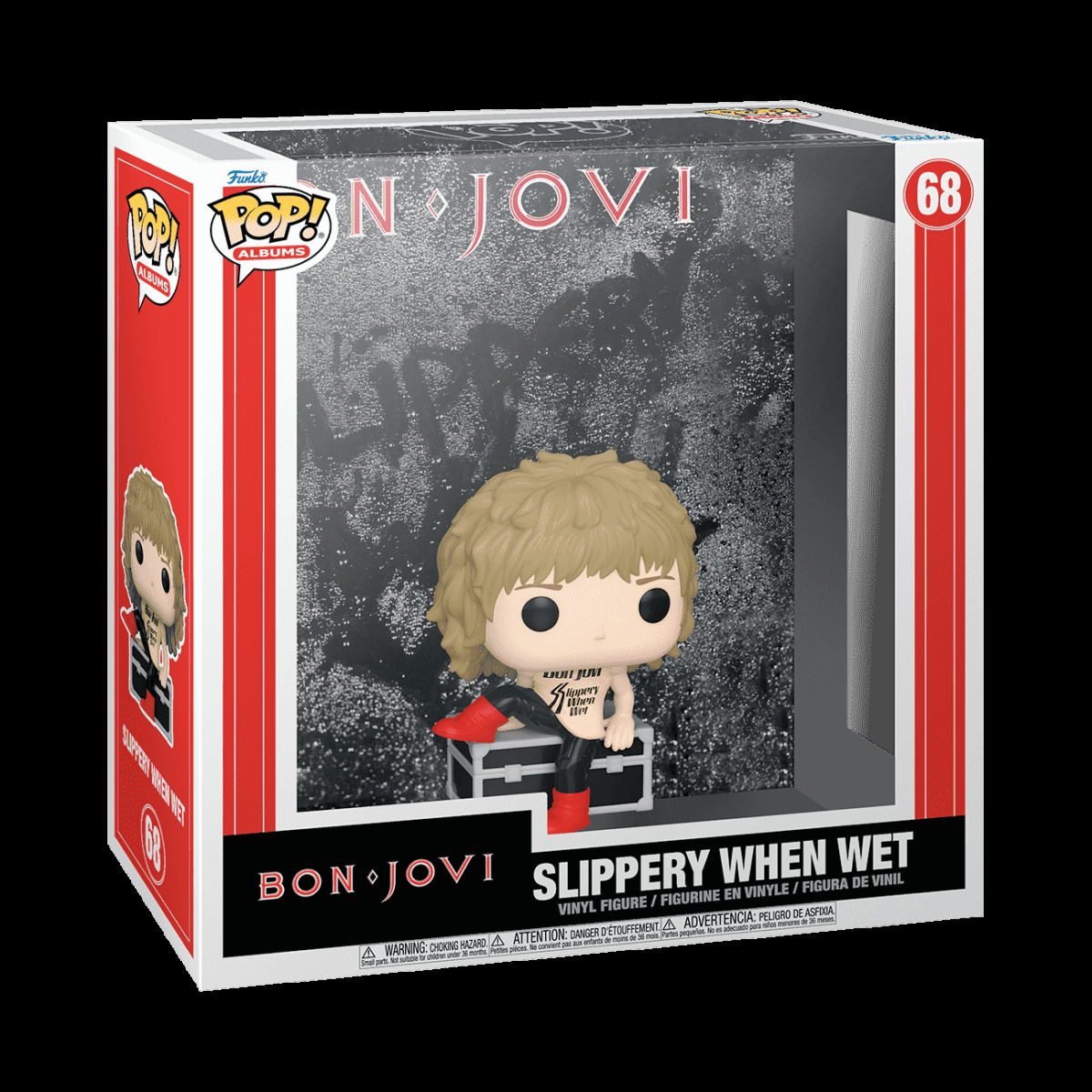 Pop! Albums Bon Jovi - Slippery When Wet - Figurine Pop! Bon Jovi - vue 2