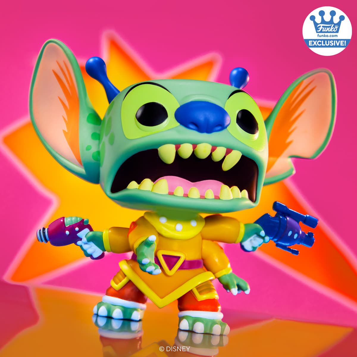 Pop! Stitch (Concept Art) - Figurine Pop! Disney - vue 2