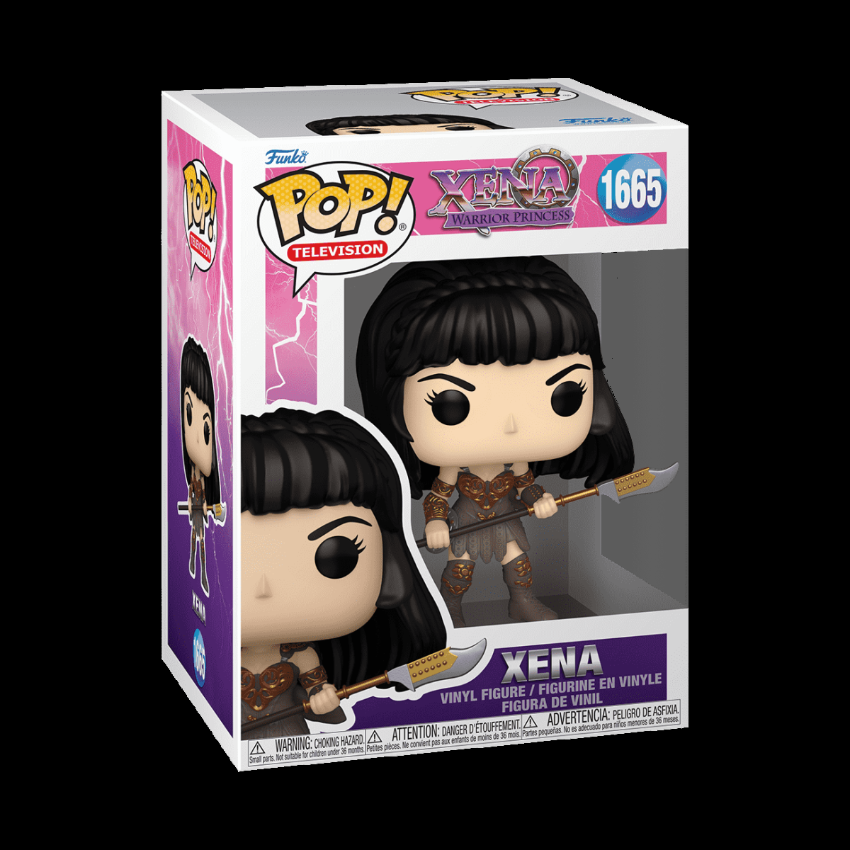 Pop! Xena with Spear - Figurine Pop! Xena Warrior Princess - vue 2
