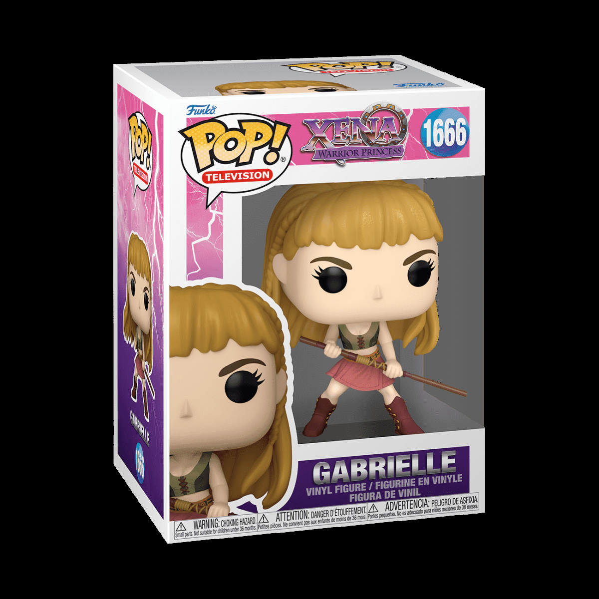 Pop! Gabrielle with Staff - Figurine Pop! Xena Warrior Princess - vue 2