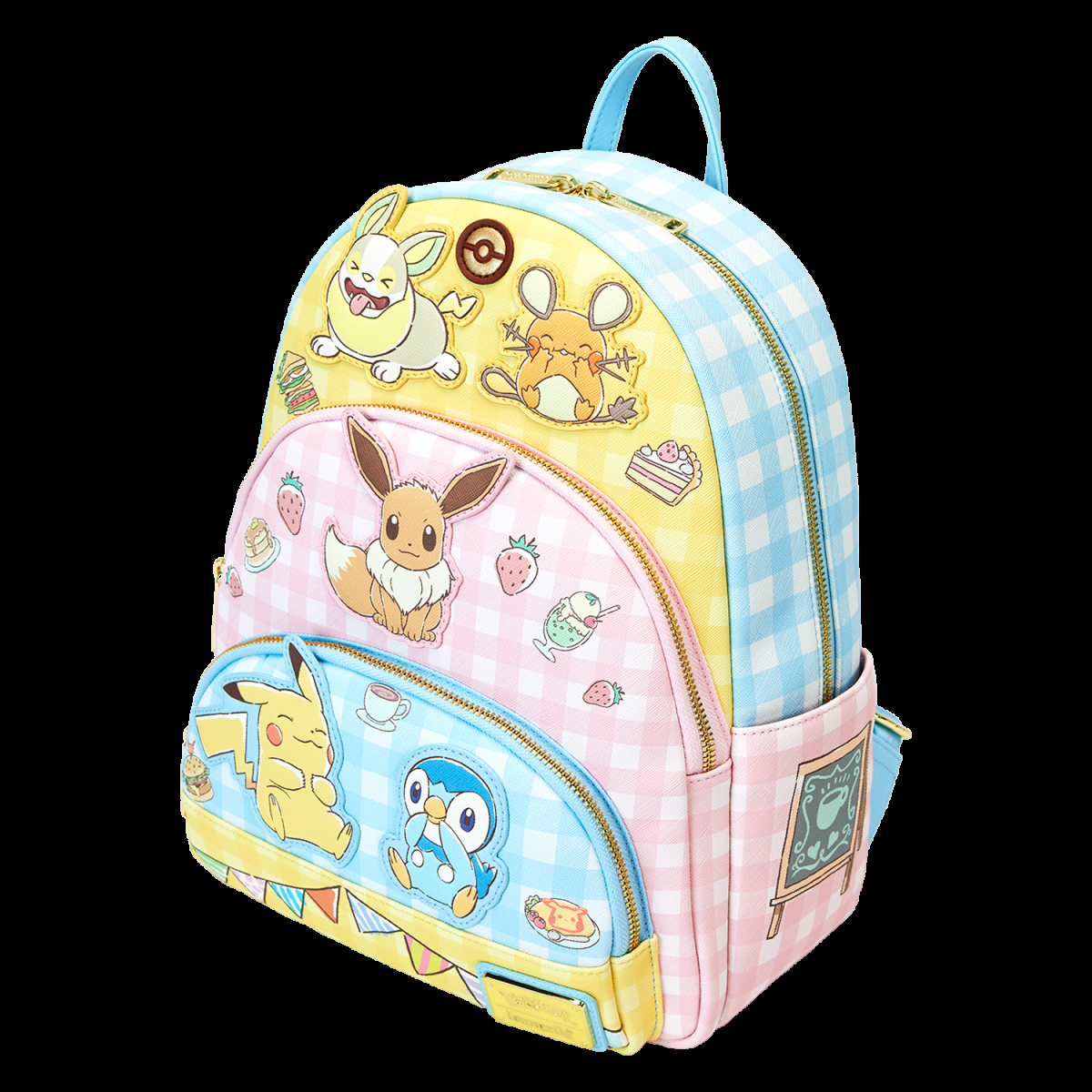 Pokémon Caf Triple Pocket Mini Backpack - Figurine Bags Pokémon - vue 5