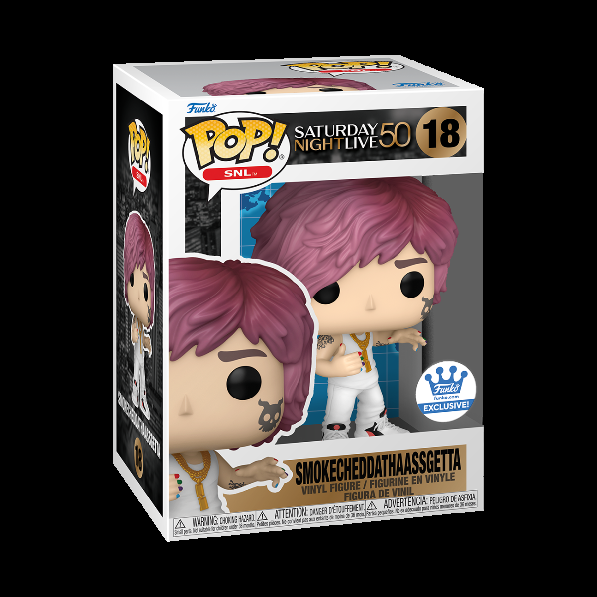 Pop! SmokeCheddaThaAssGetta - Figurine Pop! Saturday Night Live - vue 3