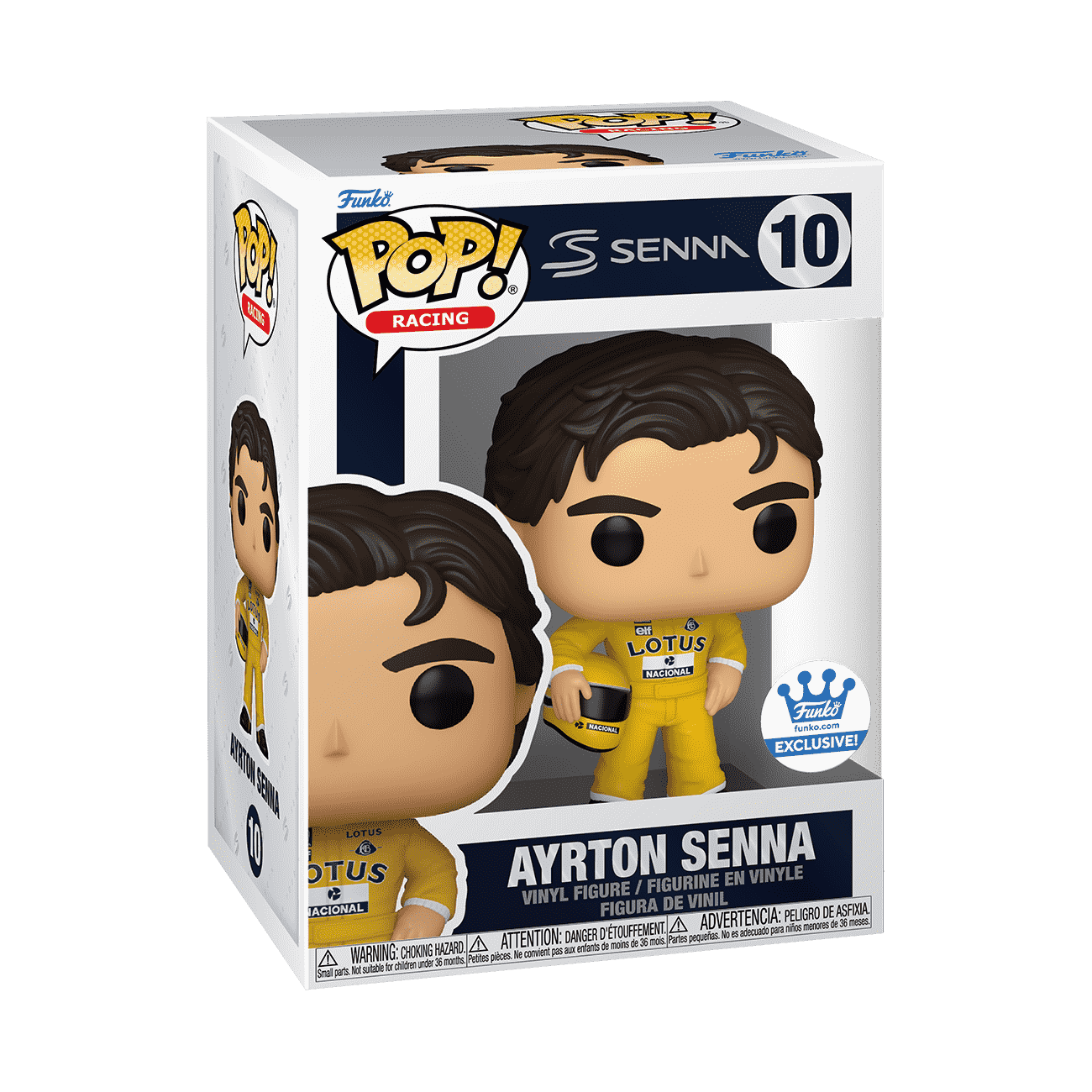 Pop! Ayrton Senna (Lotus Racing Suit) - Figurine Pop! Senna - vue 3