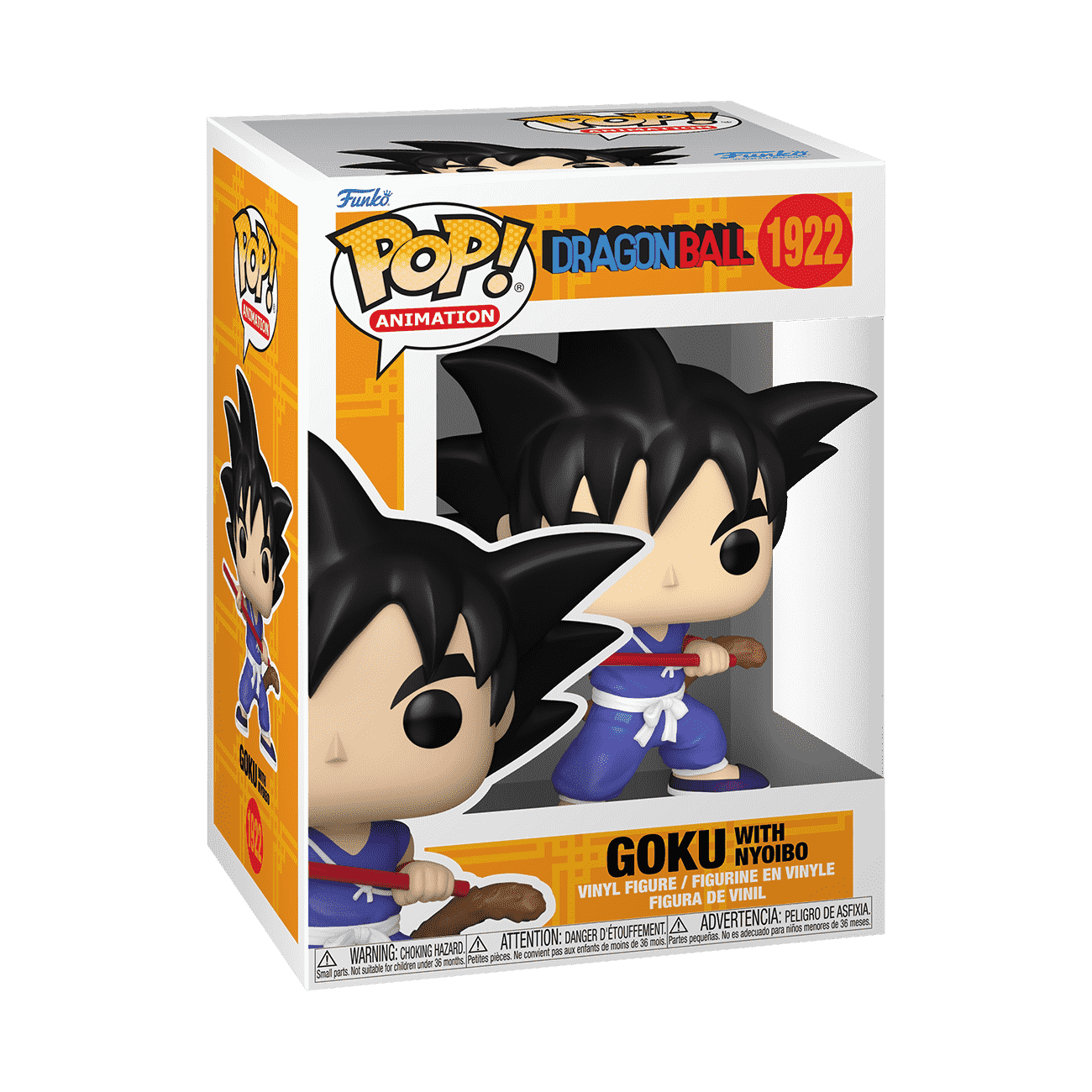 Pop! Goku with Nyoibou - Figurine Pop! Dragon Ball - vue 2