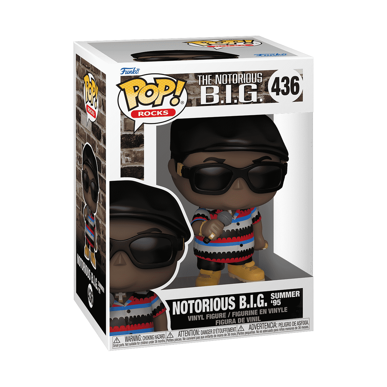 Pop! Notorious B.I.G. Summer '95 - Figurine Pop! Notorious B.I.G - vue 2