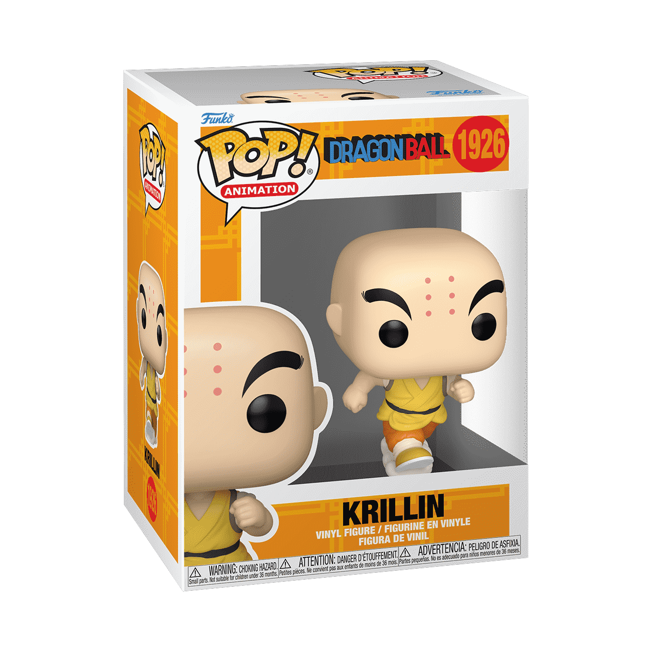 Pop! Krillin (Kid) - Figurine Pop! Dragon Ball - vue 2