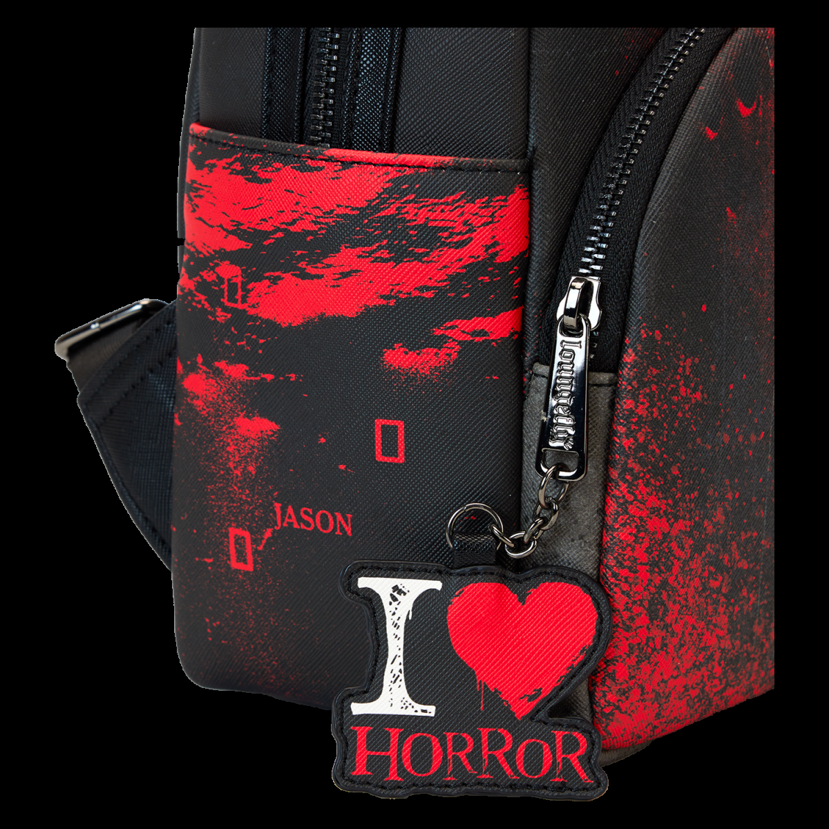 I Heart Horror Friday The 13th Mini Backpack - Figurine Bags Friday the 13th - vue 6