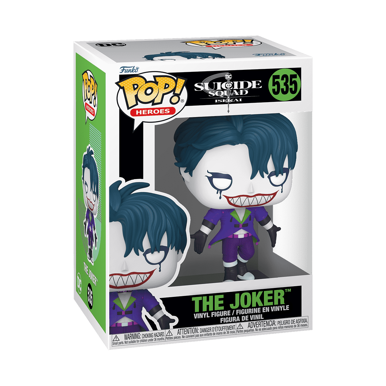 Pop! The Joker (Suicide Squad Isekai) - Figurine Pop! DC Comics - vue 2