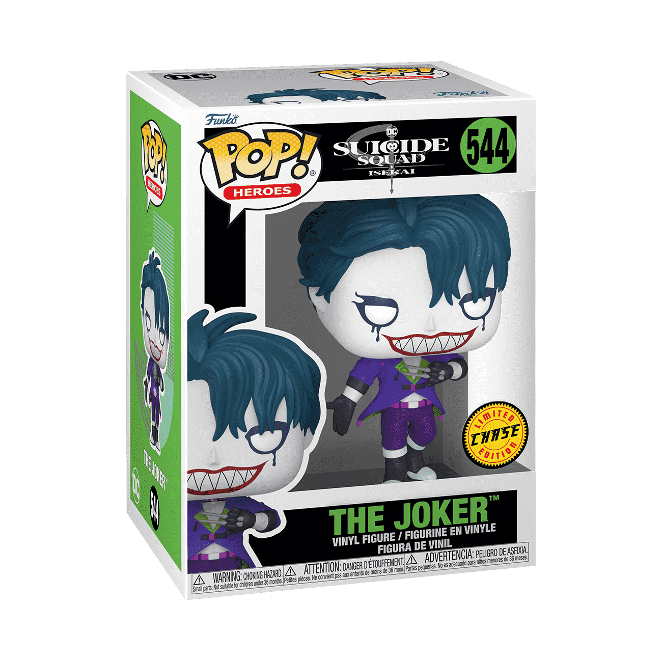 Pop! The Joker (Suicide Squad Isekai) - Figurine Pop! DC Comics - vue 4