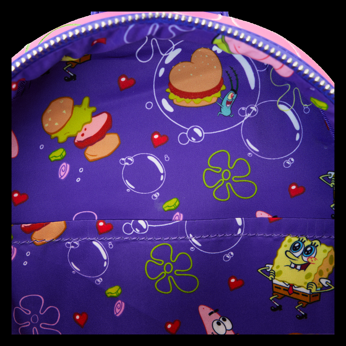 SpongeBob SquarePants & Patrick Star Hearts Mini Backpack - Figurine Bags Nickelodeon - vue 11