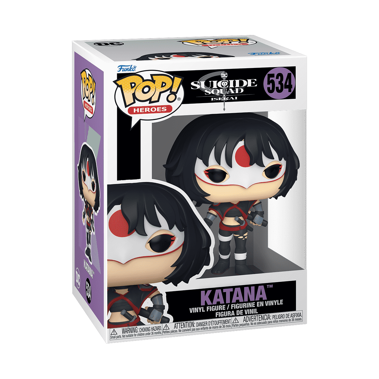 Pop! Katana (Suicide Squad Isekai) - Figurine Pop! DC Comics - vue 2