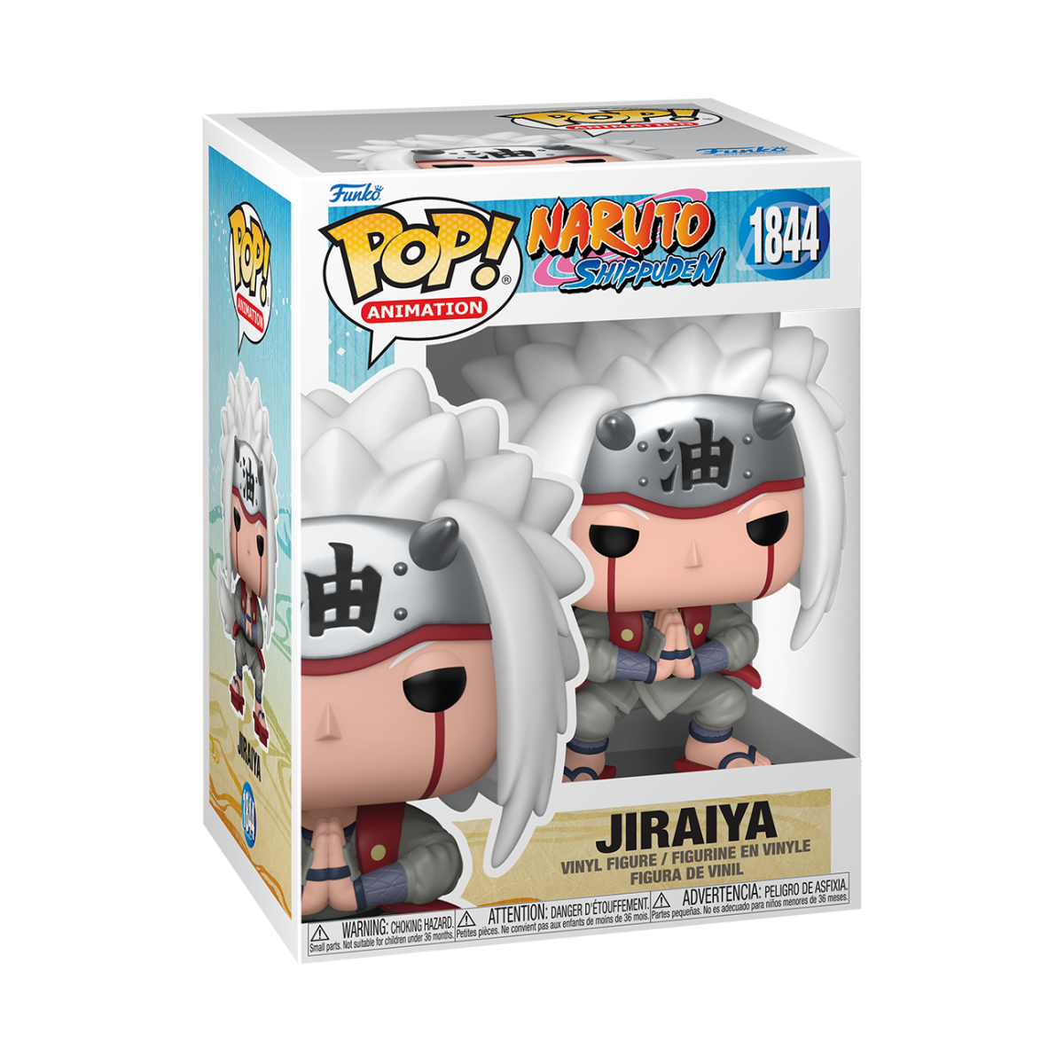 Pop! Jiraiya (Jutsu) - Figurine Pop! Naruto Shippuden - vue 2