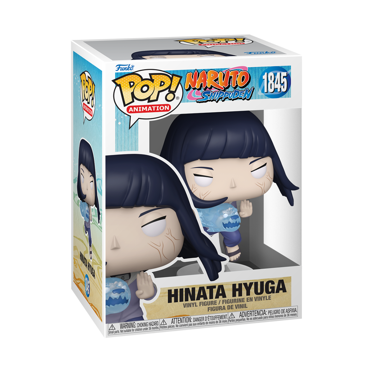 Pop! Hinata Hyuga (Lion Fist Battle Pose) - Figurine Pop! Naruto Shippuden - vue 2