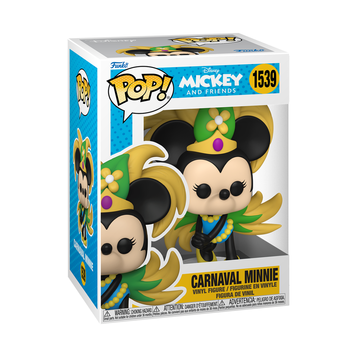 Pop! Carnaval Minnie - Figurine Pop! Disney - vue 2