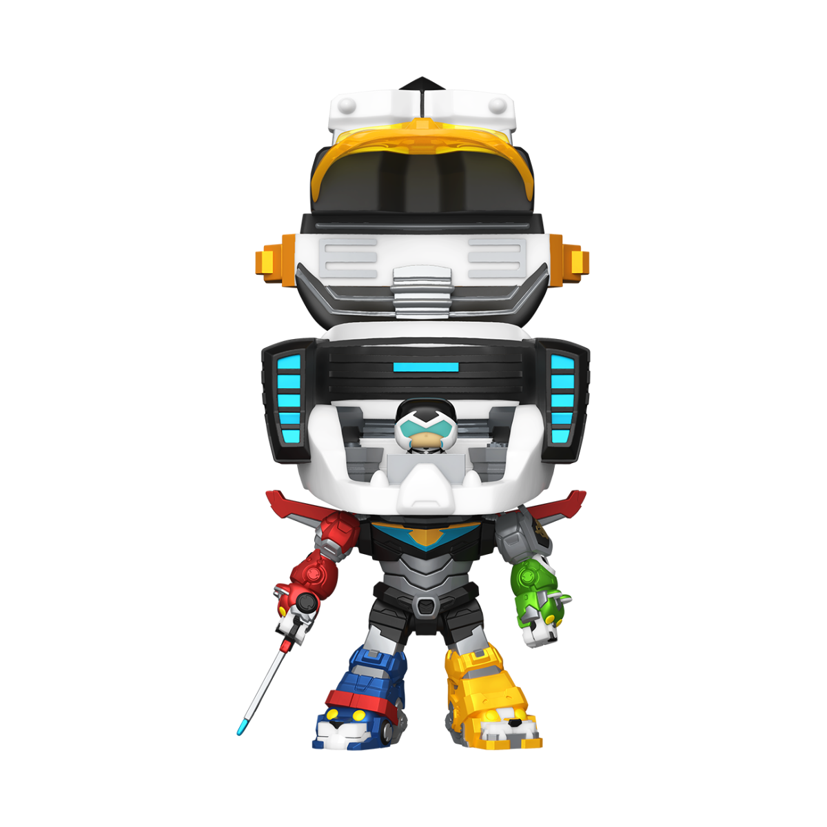 Bitty Pop! Bitty Bot Voltron with Shiro - Figurine Bitty Pop! Voltron - vue 4