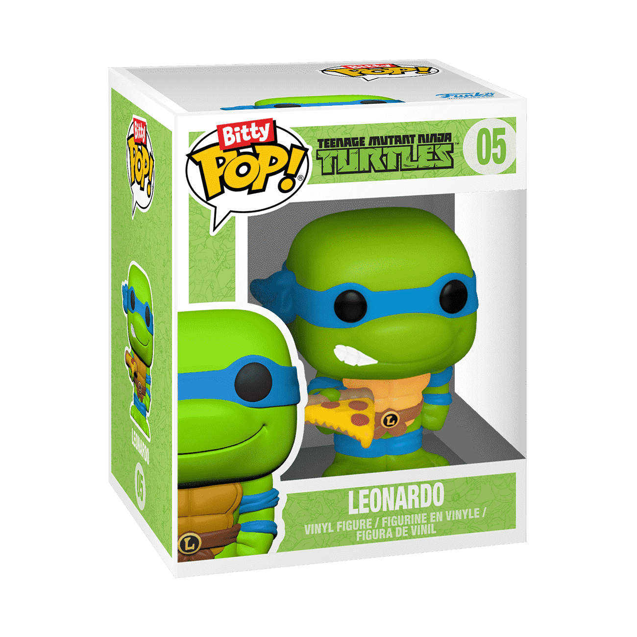 Bitty Pop! Rides Leonardo and Turtle Van - Figurine Bitty Pop! Teenage Mutant Ninja Turtles - vue 5