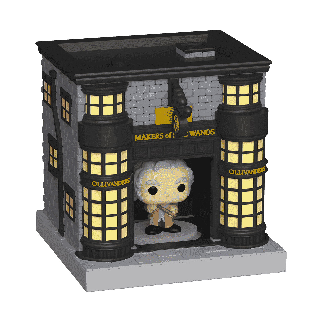 Bitty Pop! Towns Garrick Ollivander and Ollivander Wand Shop - Figurine Bitty Pop! Harry Potter - vue 3