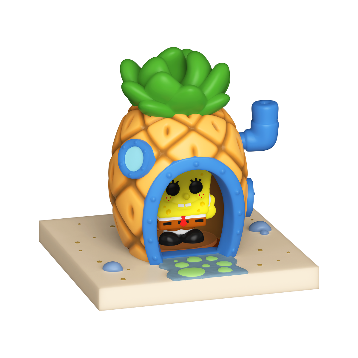 Bitty Pop! Towns SpongeBob and Pineapple House - Figurine Bitty Pop! Nickelodeon - vue 3