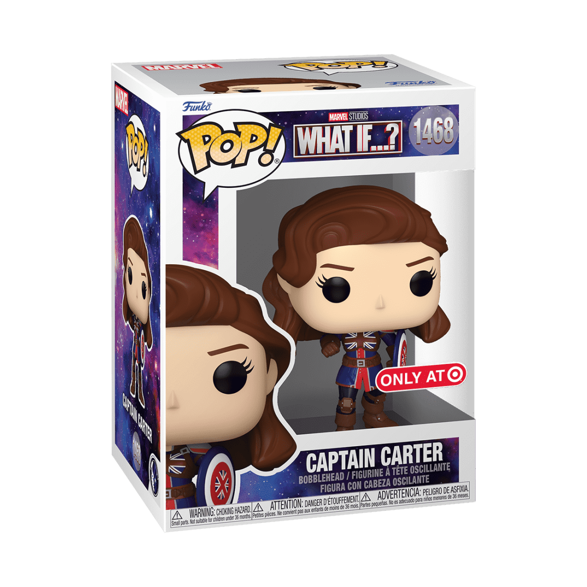 Pop! Captain Carter (1602) - Figurine Pop! Marvel - vue 2