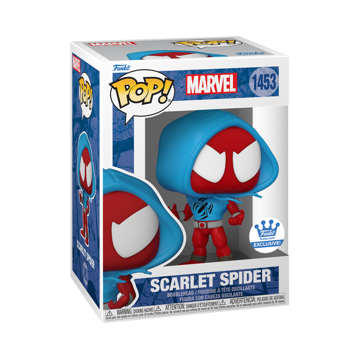 Pop! Scarlet Spider with Hoodie - Figurine Pop! Marvel - vue 3