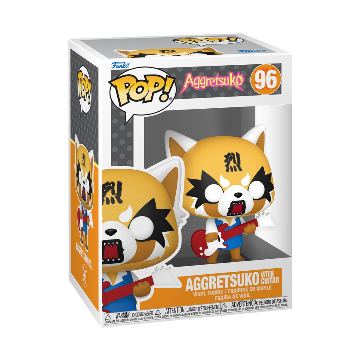 Pop! Aggretsuko with Guitar - Figurine Pop! Aggretsuko - vue 2