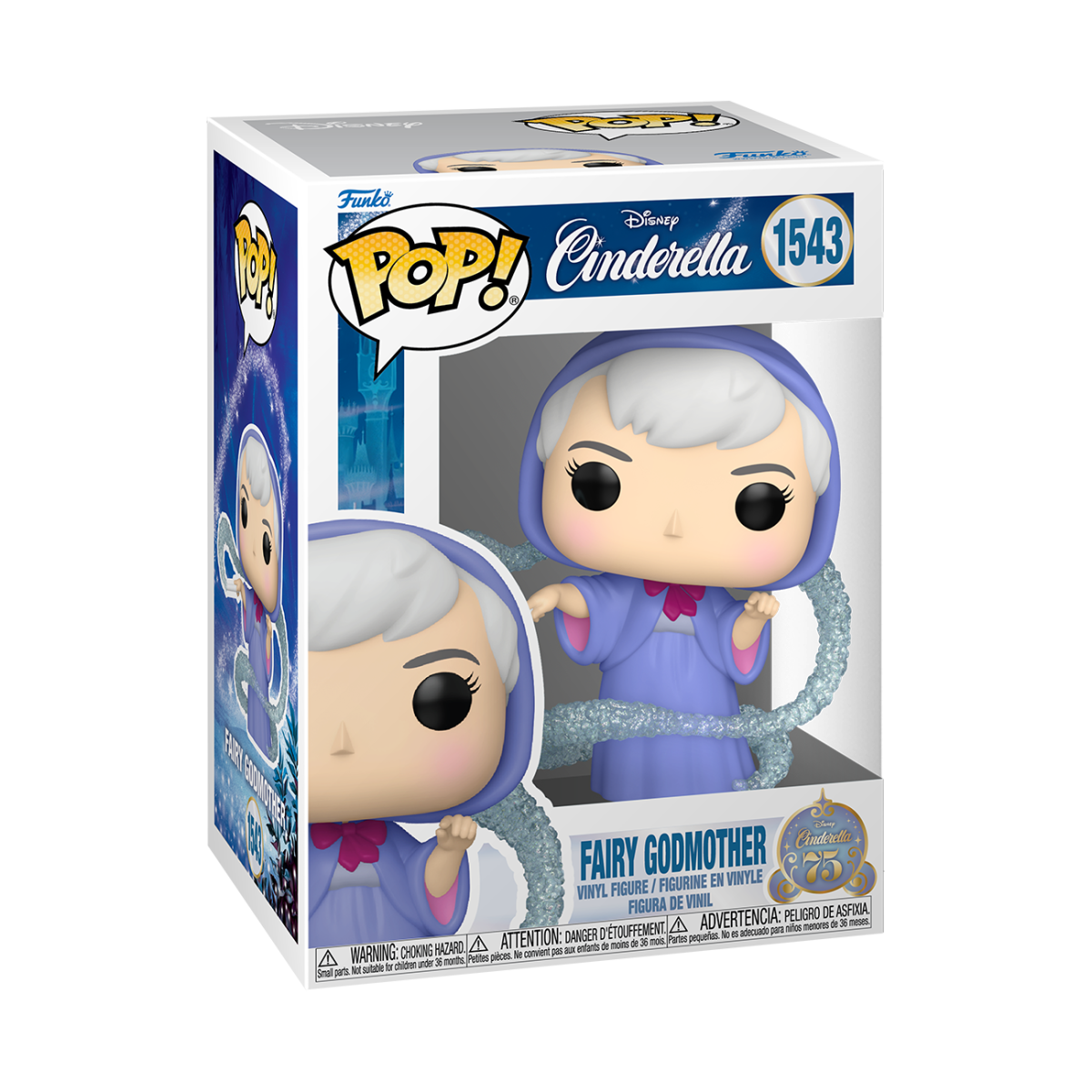 Pop! Fairy Godmother (75th Anniversary) - Figurine Pop! Disney - vue 2