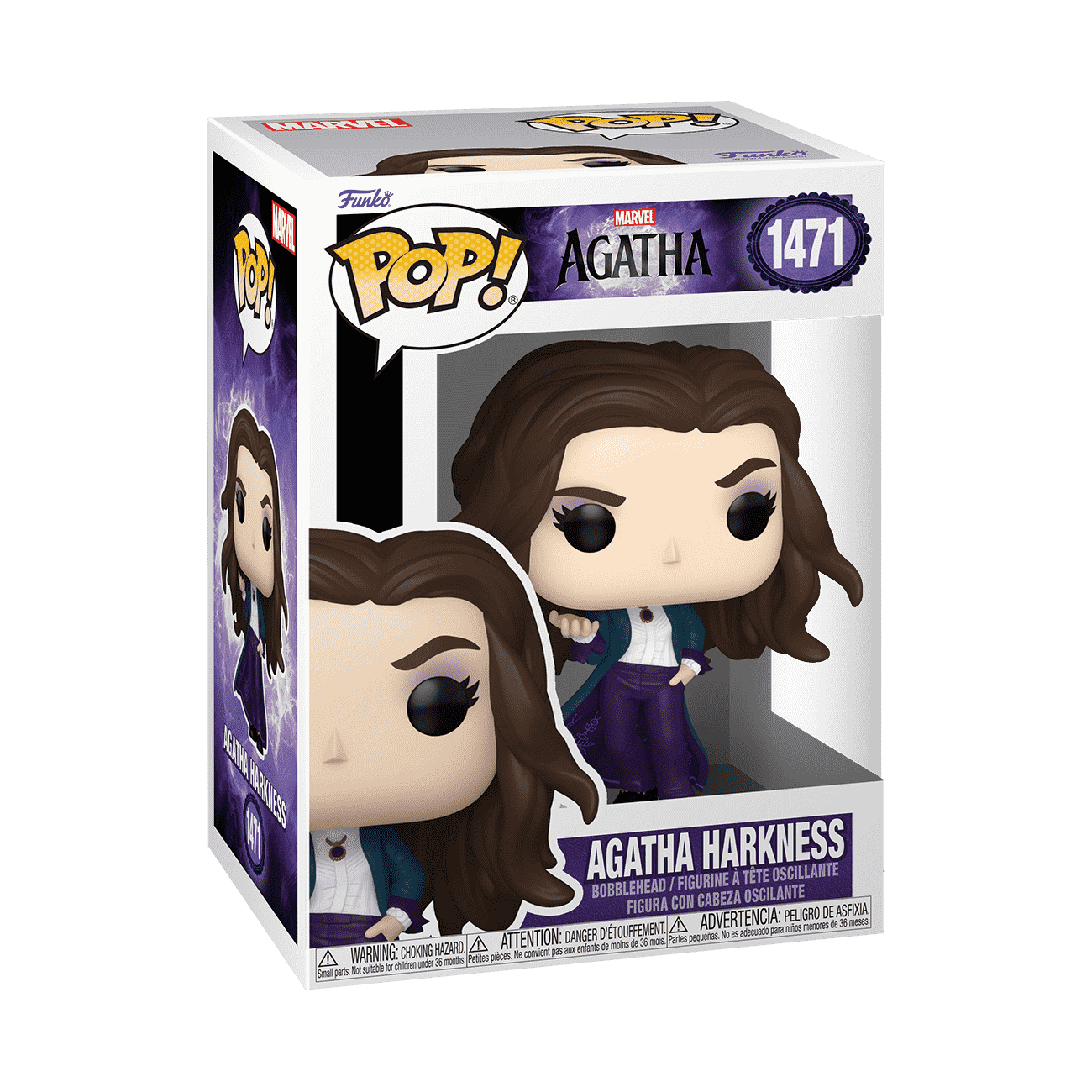 Pop! Agatha Harkness - Figurine Pop! Marvel - vue 2