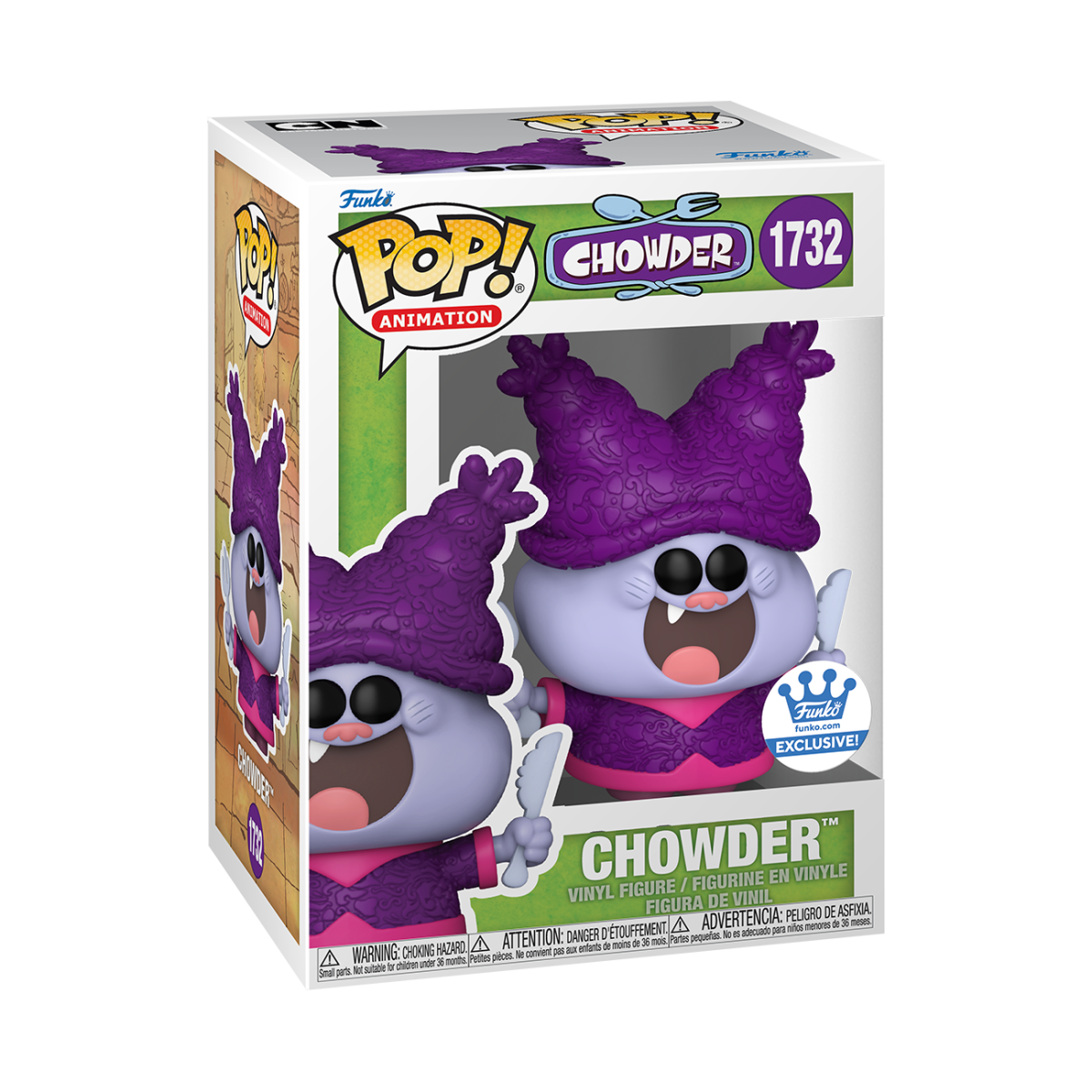 Pop! Chowder - Figurine Pop! Cartoon Network - vue 3