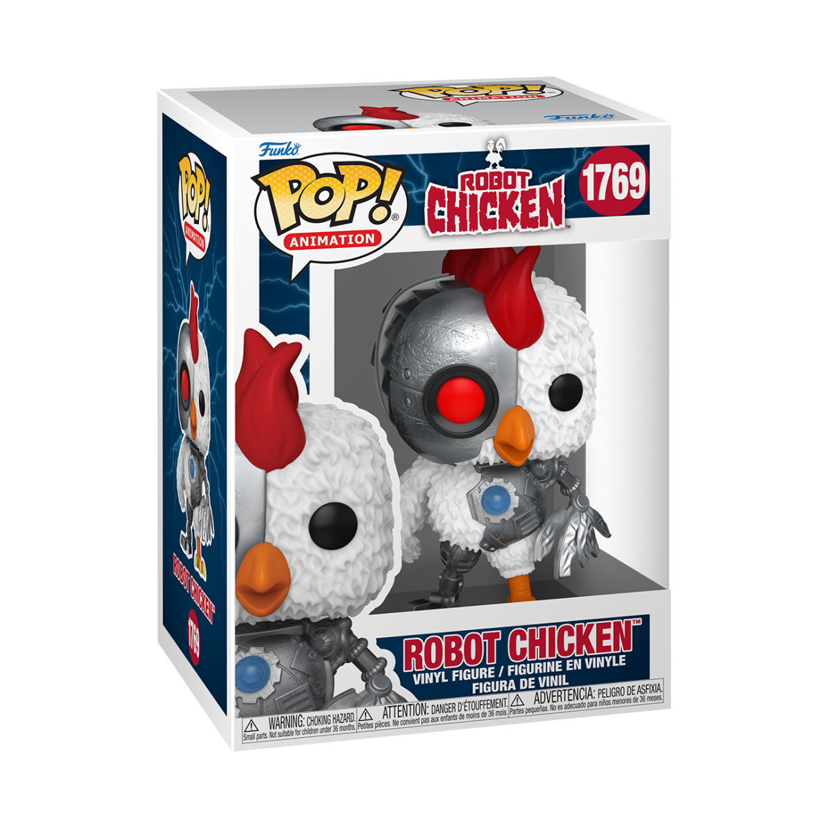 Pop! Robot Chicken - Figurine Pop! Cartoon Network - vue 2