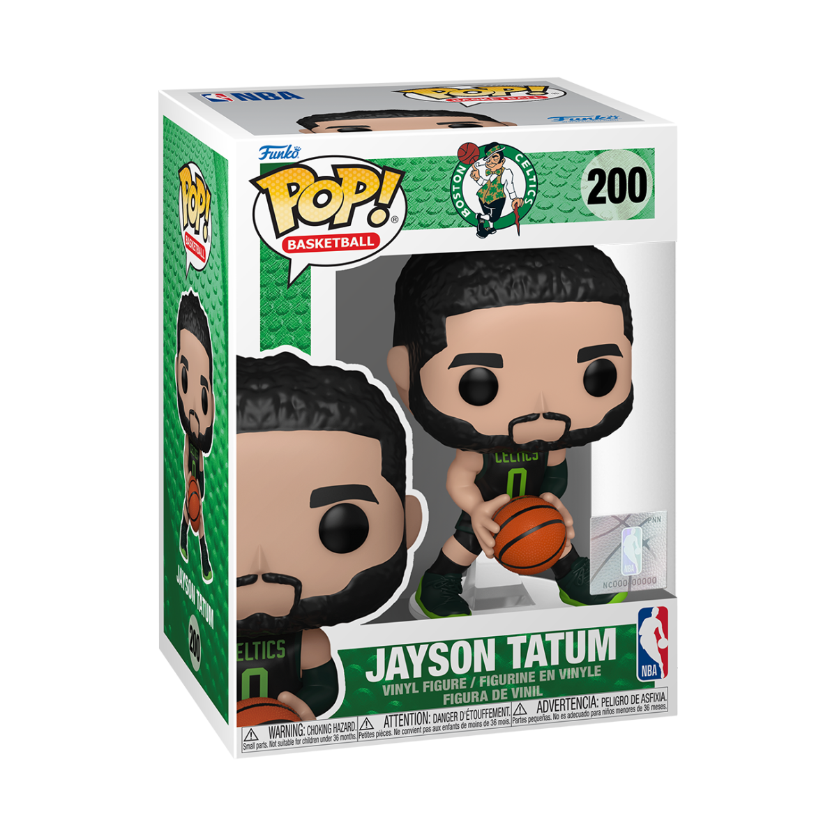 Pop! Jayson Tatum (2024 City Edition Uniform) - Figurine Pop! NBA - vue 2