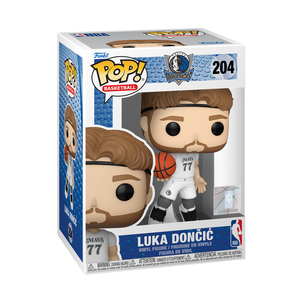 Pop! Luka Don??i?? (2024 City Edition Uniform) - Figurine Pop! NBA - vue 2